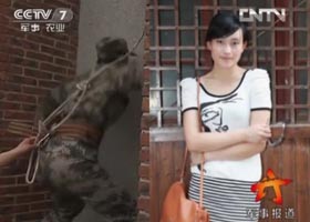 驻香港部队女子特战队训练实录(1)